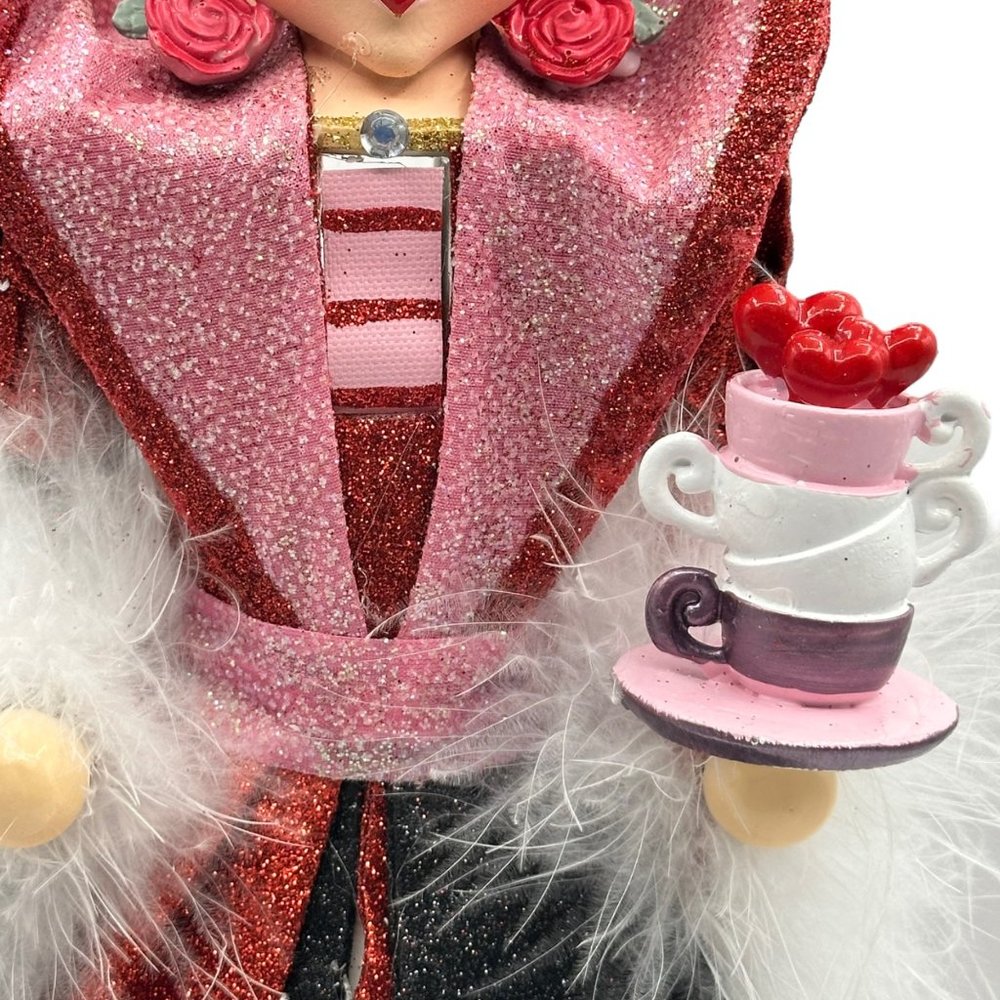 Holly Adler Hollywood Queen Of Hearts Nutcracker Kurt Adler Alice In Wonderland - Picture 4 of 16